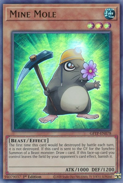 Mine Mole [GFTP-EN078] Ultra Rare | Devastation Store
