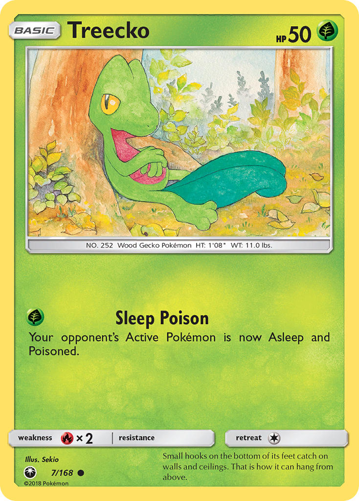 Treecko (7/168) [Sun & Moon: Celestial Storm] | Devastation Store