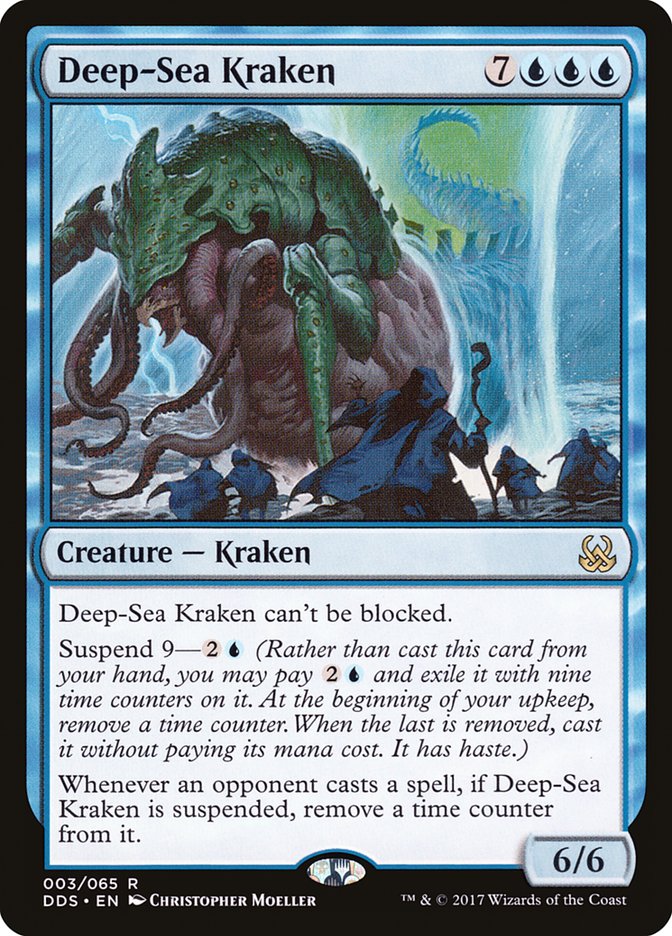 Deep-Sea Kraken [Duel Decks: Mind vs. Might] | Devastation Store