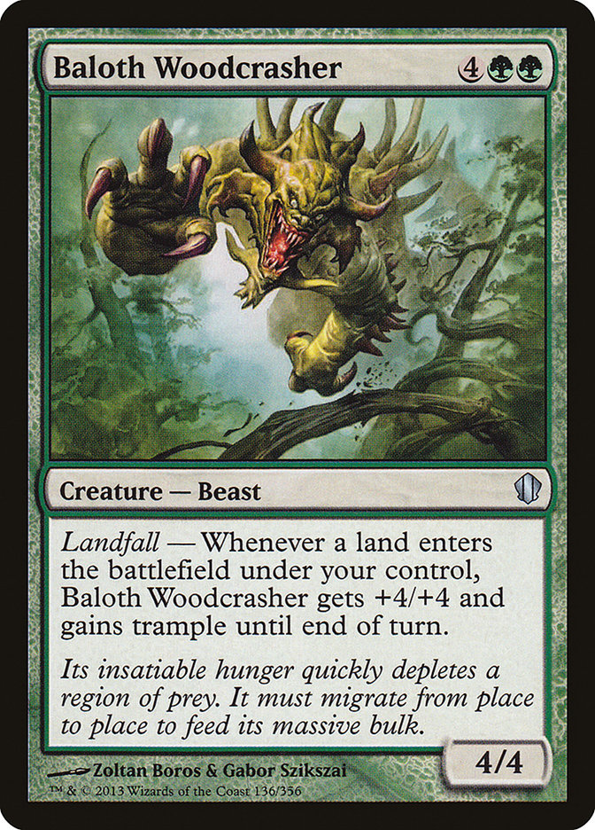 Baloth Woodcrasher [Commander 2013] | Devastation Store