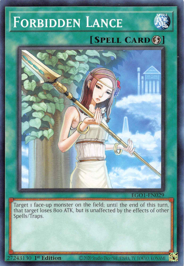 Forbidden Lance [EGO1-EN029] Common | Devastation Store