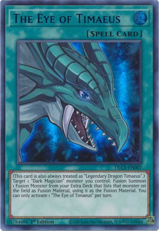 The Eye of Timaeus (Blue) [DLCS-EN007] Ultra Rare | Devastation Store