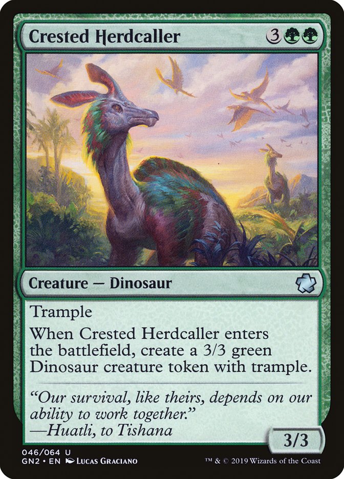 Crested Herdcaller [Game Night 2019] | Devastation Store