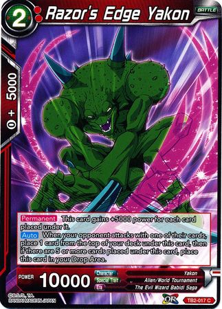 Razor's Edge Yakon [TB2-017] | Devastation Store