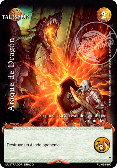 (1FU-038-190) Ataque de Dragón – Real - Devastation Store | Devastation Store