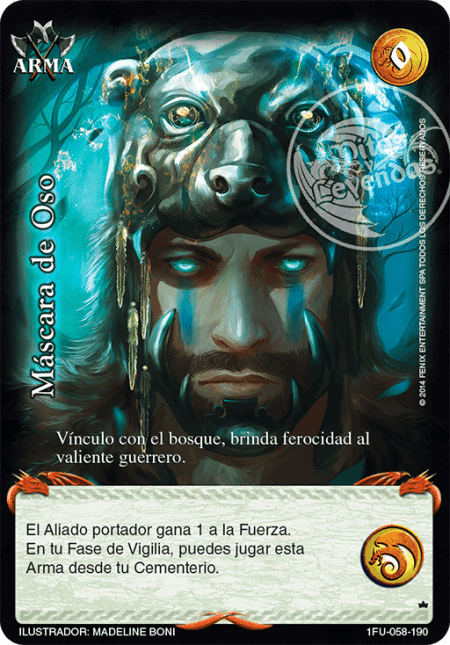 (1FU-058-190) Máscara de Oso – Real - Devastation Store | Devastation Store