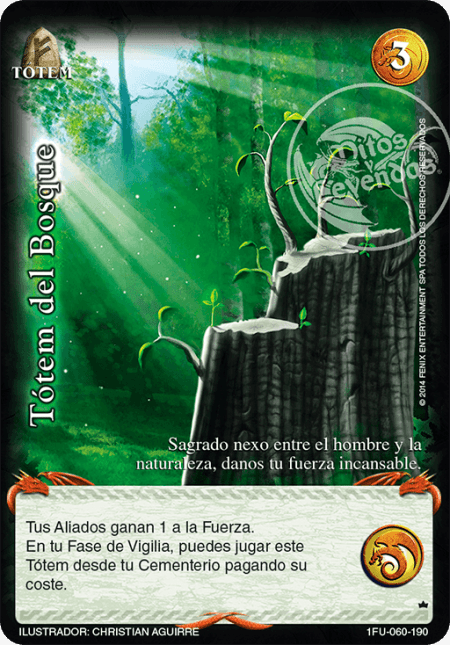 (1FU-060-190) Tótem del Bosque – Real - Devastation Store | Devastation Store