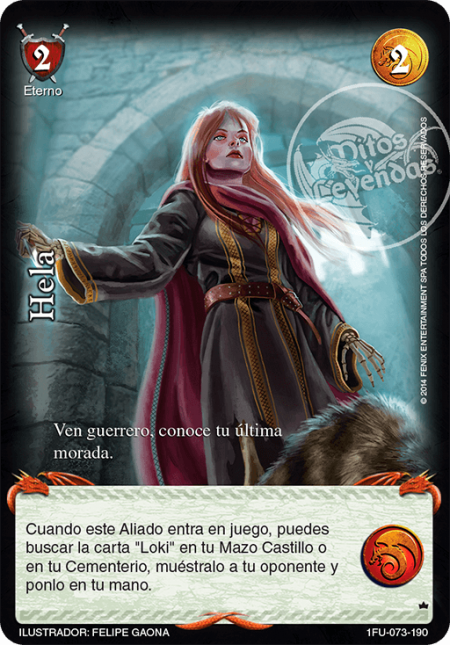 (1FU-073-190) Hela – Cortesano - Devastation Store | Devastation Store