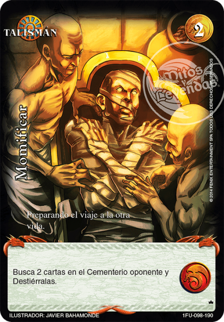 (1FU-098-190) Momificar – Cortesano - Devastation Store | Devastation Store