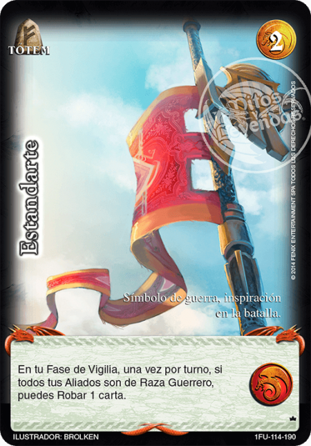 (1FU-114-190) Estandarte – Cortesano - Devastation Store | Devastation Store