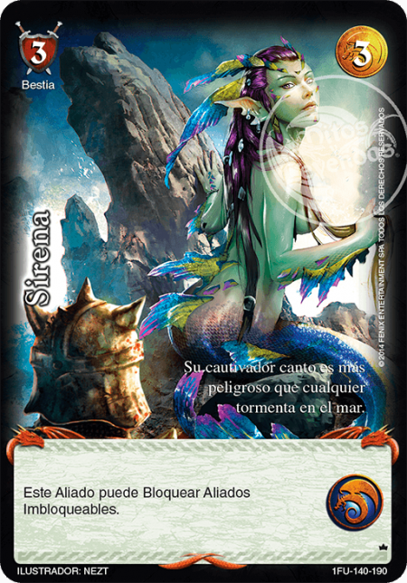 (1FU-140-190) Sirena – Vasallo - Devastation Store | Devastation Store