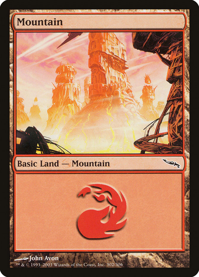 Mountain (302) [Mirrodin] - Devastation Store | Devastation Store