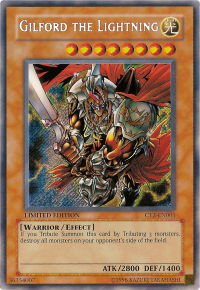 Gilford the Lightning [CT2-EN001] Secret Rare | Devastation Store
