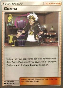 Guzma (115/147) (Dragones y Sombras - Pedro Eugenio Torres) [World Championships 2018] | Devastation Store