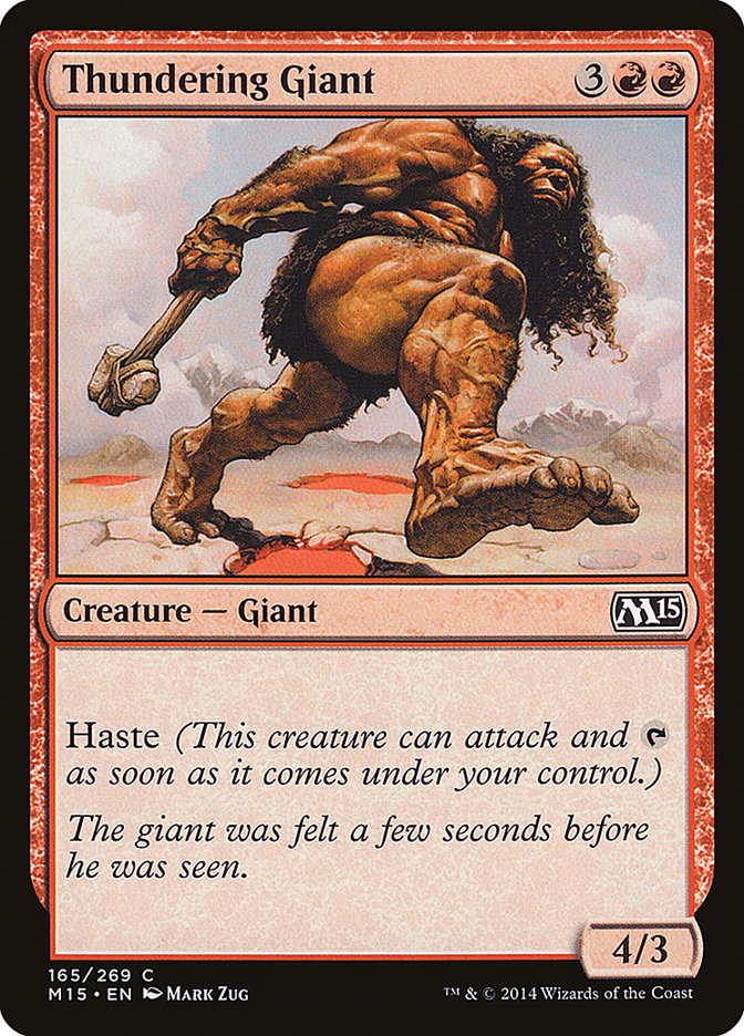Thundering Giant [Magic 2015] - Devastation Store | Devastation Store