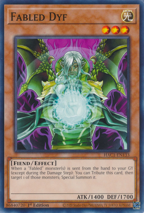 Fabled Dyf [HAC1-EN133] Common | Devastation Store