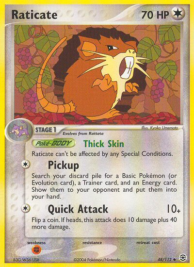 Raticate (48/112) [EX: FireRed & LeafGreen] | Devastation Store