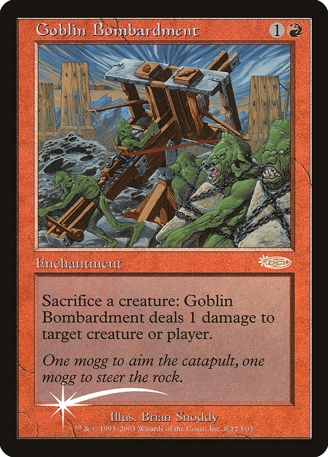 Goblin Bombardment [Friday Night Magic 2003] | Devastation Store