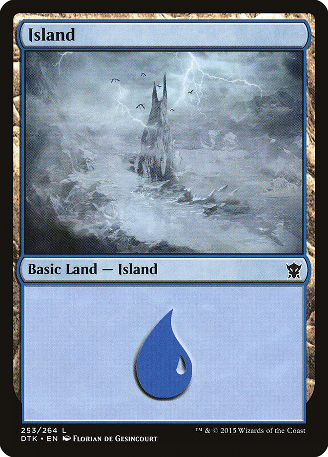 Island (253) [Dragons of Tarkir] | Devastation Store