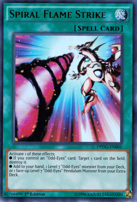 Spiral Flame Strike [DPDG-EN001] Ultra Rare | Devastation Store