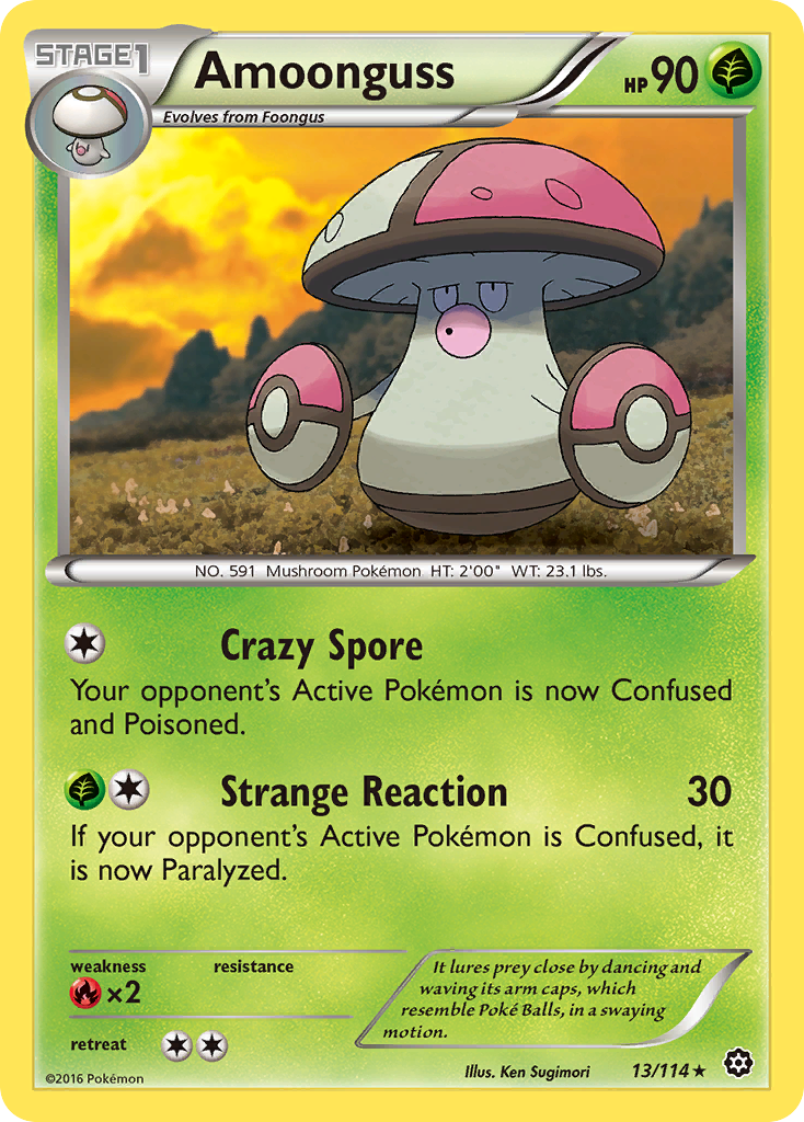 Amoonguss (13/114) [XY: Steam Siege] | Devastation Store