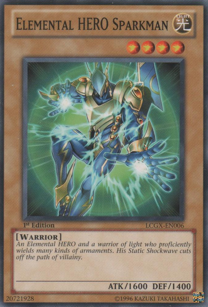 Elemental HERO Sparkman [LCGX-EN006] Common | Devastation Store