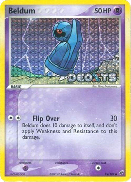 Beldum (55/107) (Stamped) [EX: Deoxys] | Devastation Store