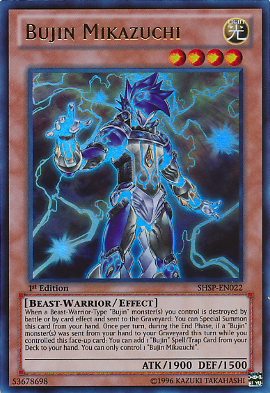 Bujin Mikazuchi [SHSP-EN022] Ultra Rare | Devastation Store