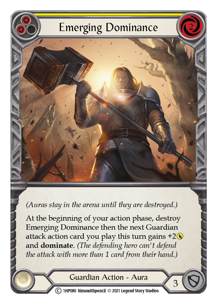 Emerging Dominance (Yellow) [1HP080] | Devastation Store