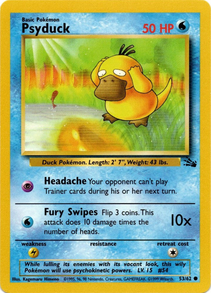 Psyduck (53/62) [Fossil Unlimited] | Devastation Store
