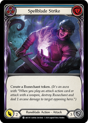 Spellblade Strike (Blue) [ARC105] Unlimited Edition Rainbow Foil - Devastation Store | Devastation Store