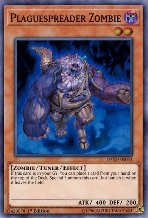 Plaguespreader Zombie [DASA-EN041] Super Rare | Devastation Store