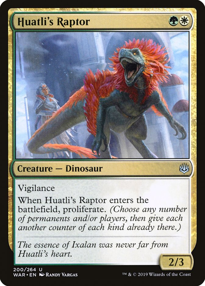 Huatli's Raptor [War of the Spark] | Devastation Store