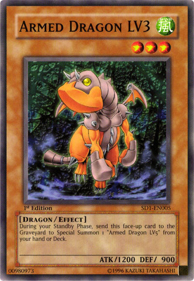 Armed Dragon LV3 [SD1-EN005] Common | Devastation Store