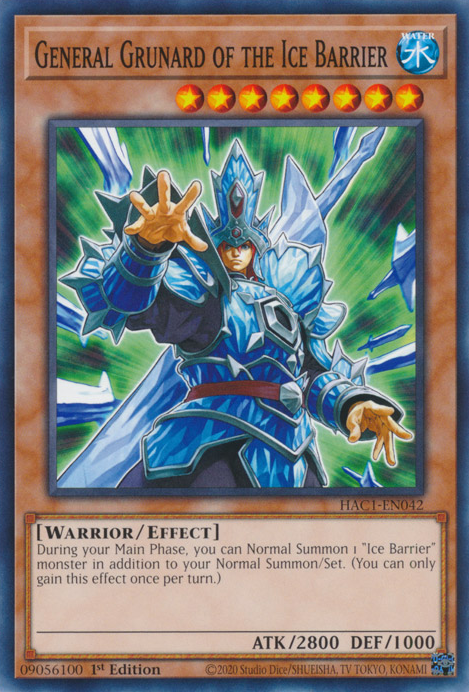 General Grunard of the Ice Barrier [HAC1-EN042] Common | Devastation Store