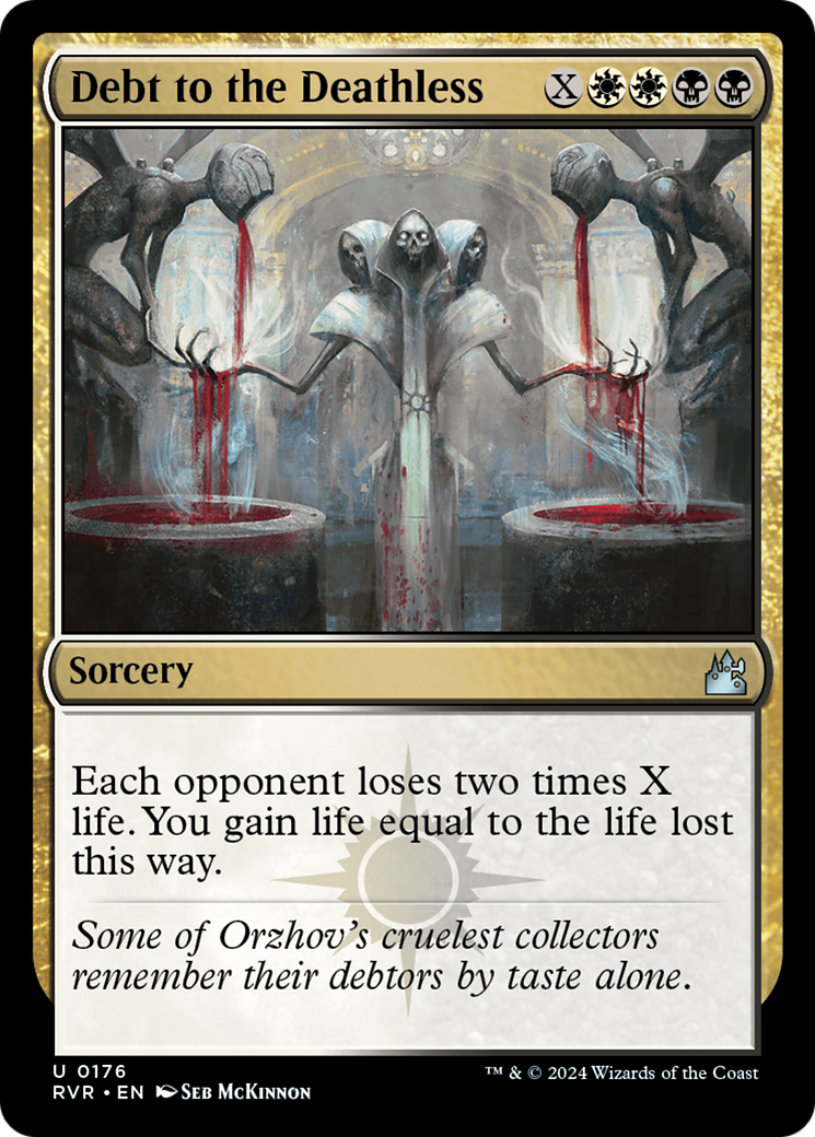 Debt to the Deathless [Ravnica Remastered] | Devastation Store