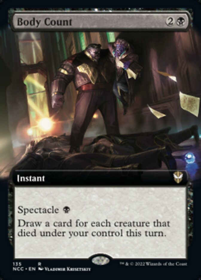 Body Count (Extended Art) [Streets of New Capenna Commander] | Devastation Store