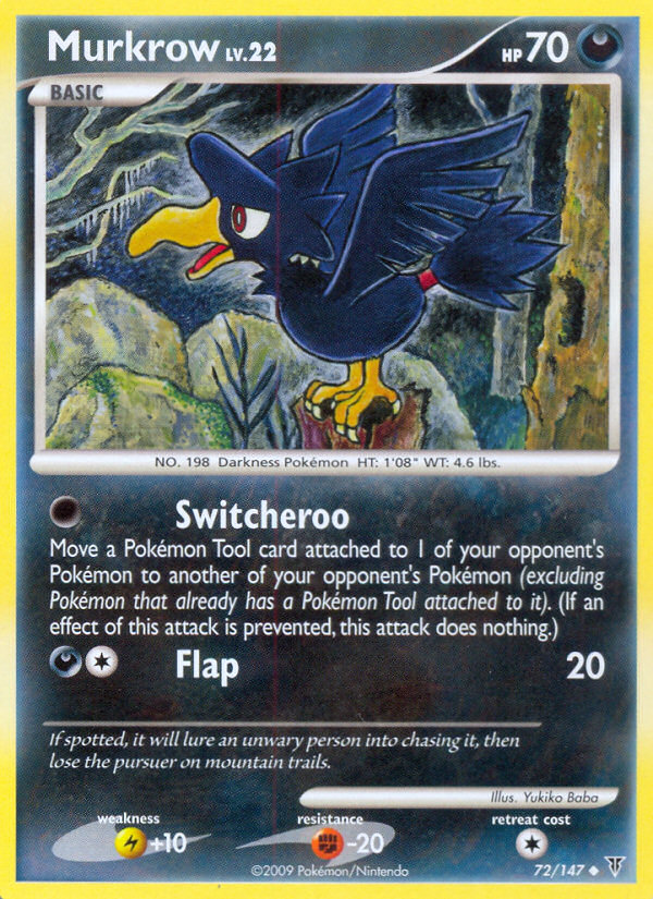 Murkrow (72/147) [Platinum: Supreme Victors] | Devastation Store