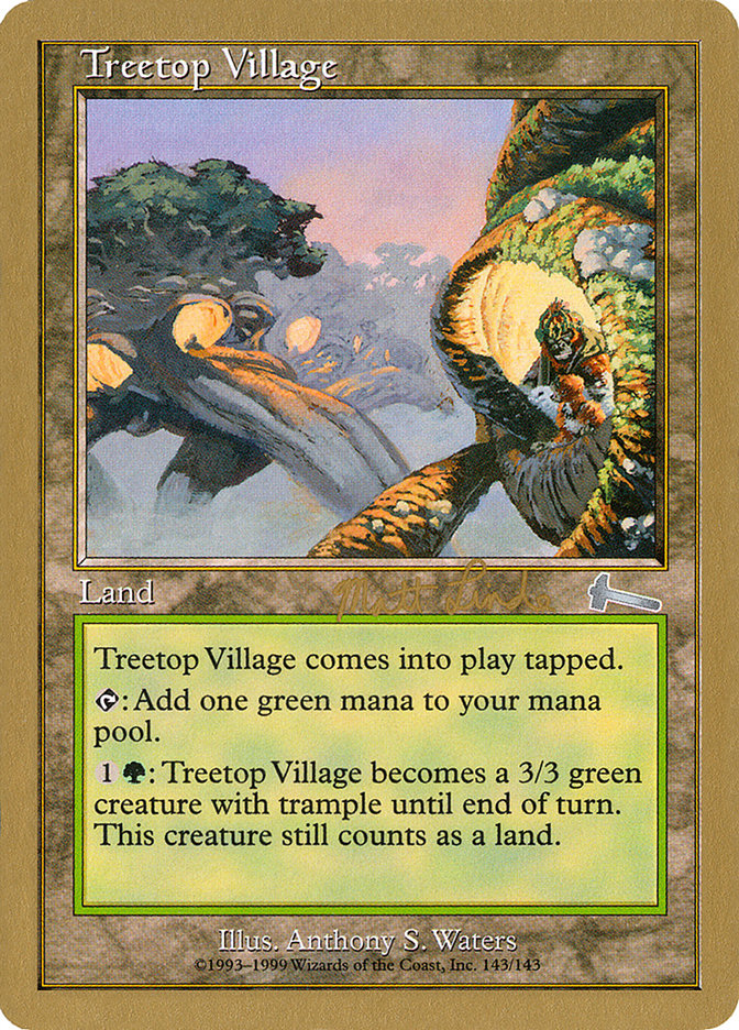 Treetop Village (Matt Linde) [World Championship Decks 1999] | Devastation Store