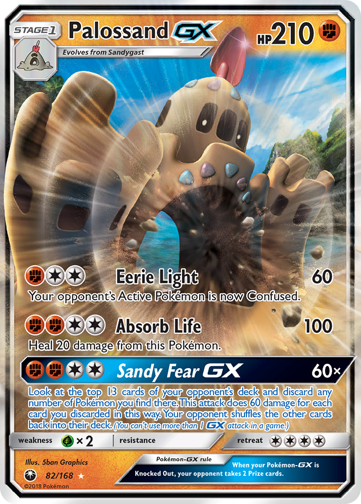 Palossand GX (82/168) [Sun & Moon: Celestial Storm] | Devastation Store