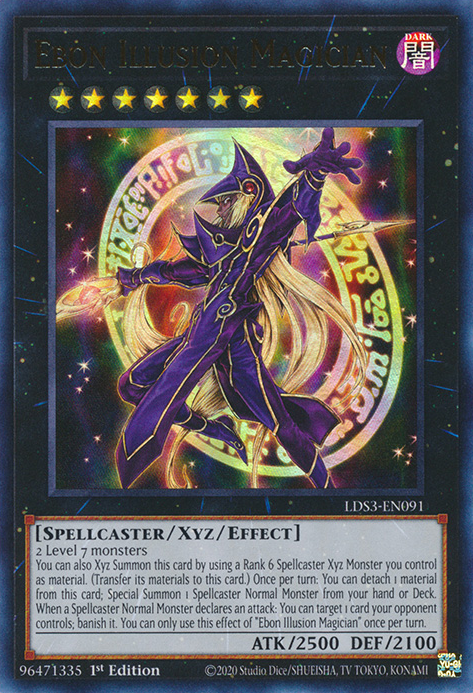 Ebon Illusion Magician [LDS3-EN091] Ultra Rare | Devastation Store