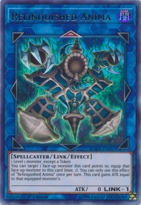 Relinquished Anima [DUOV-EN053] Ultra Rare | Devastation Store