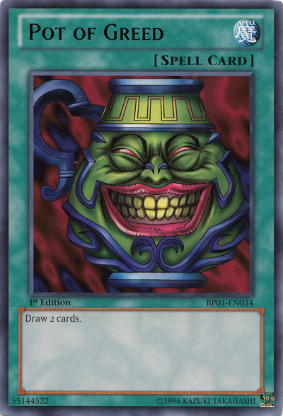 Pot of Greed [BP01-EN034] Rare | Devastation Store