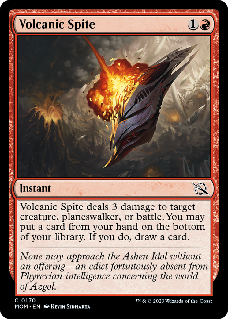 Volcanic Spite [March of the Machine] | Devastation Store