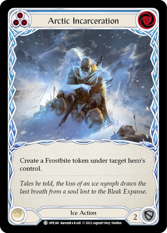 Arctic Incarceration (Blue) [UPR146] (Uprising)  Rainbow Foil | Devastation Store