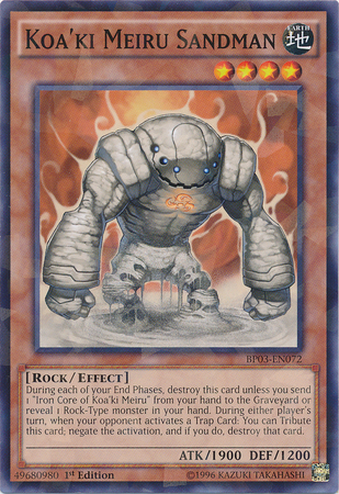 Koa'ki Meiru Sandman [BP03-EN072] Shatterfoil Rare | Devastation Store