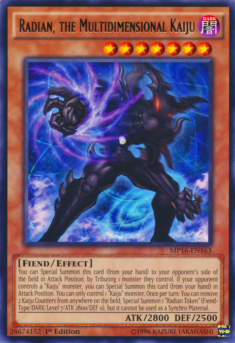 Radian, the Multidimensional Kaiju [MP16-EN163] Rare | Devastation Store