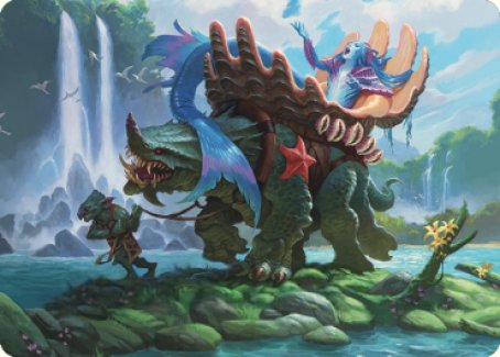 Vodalian Mindsinger Art Card [Dominaria United Art Series] | Devastation Store