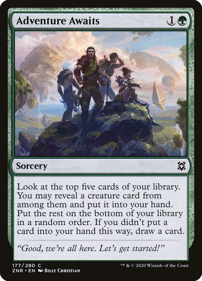 Adventure Awaits [Zendikar Rising] | Devastation Store