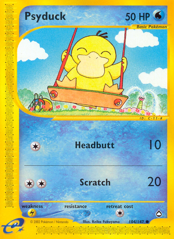 Psyduck (104/147) [Aquapolis] | Devastation Store